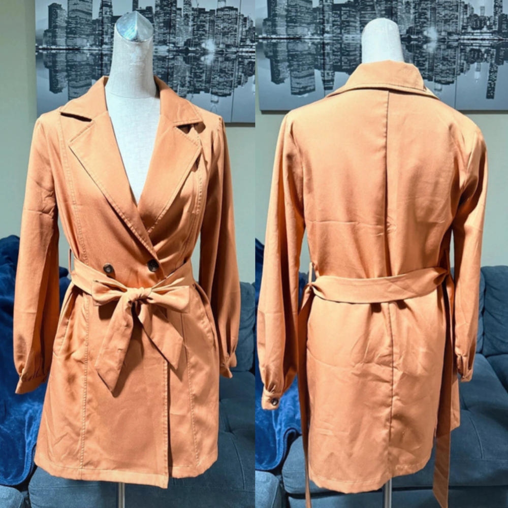 Tan Trench Coat